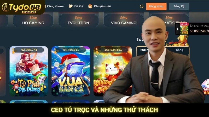CEO Tú Trọc và những thử thách