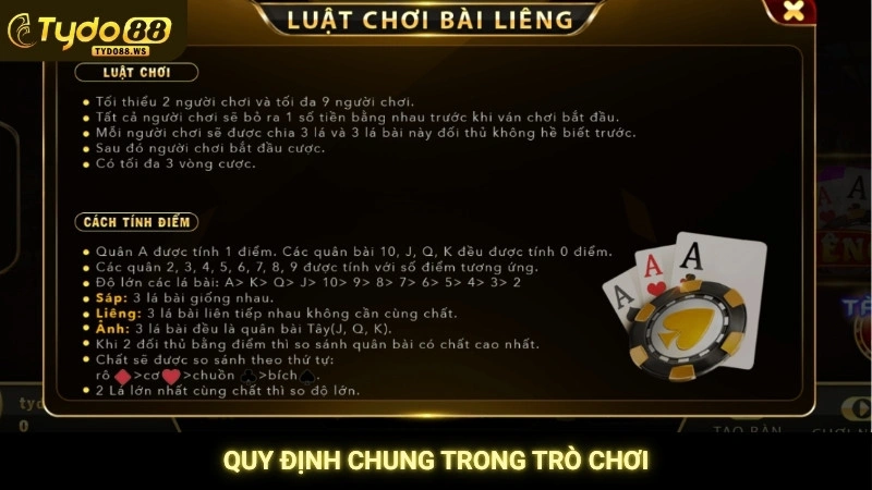 Quy định chung trong trò chơi