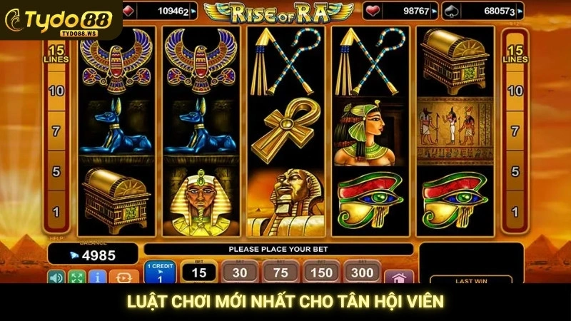 Luật chơi mới nhất cho tân hội viên