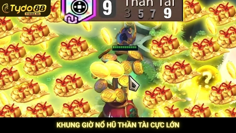 Khung giờ nổ hũ Thần Tài cực lớn