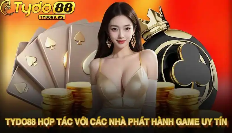 Tydo88 hợp tác với các nhà phát hành game uy tín